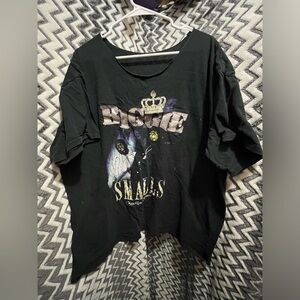 Black Graphic Kids' Tee with Biggie Small Design